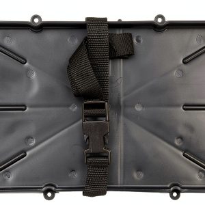 T-H Marine Narrow Battery Tray Universal Fit Black Plastic-0