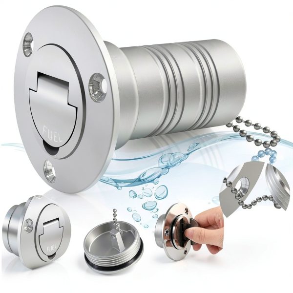 Boltigen Stainless Steel Boat Deck Filler Fuel Access-1