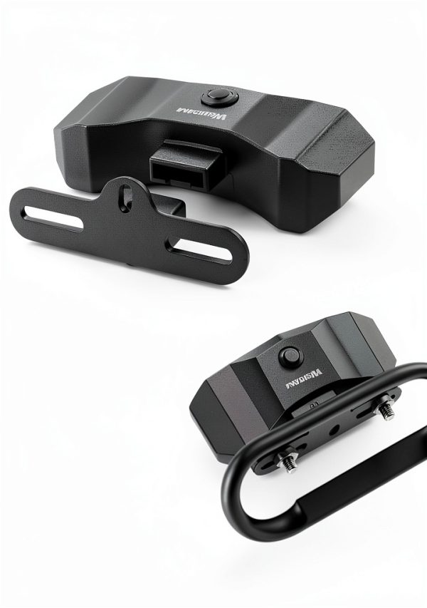 wsdcam Bike Tail Light Black Polycarbonate 5in1 Smart Remote-1