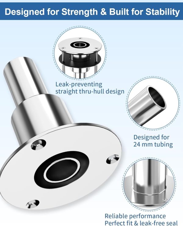 316 Stainless Steel Diesel Heater Exhaust Fitting KOSOEUR-2
