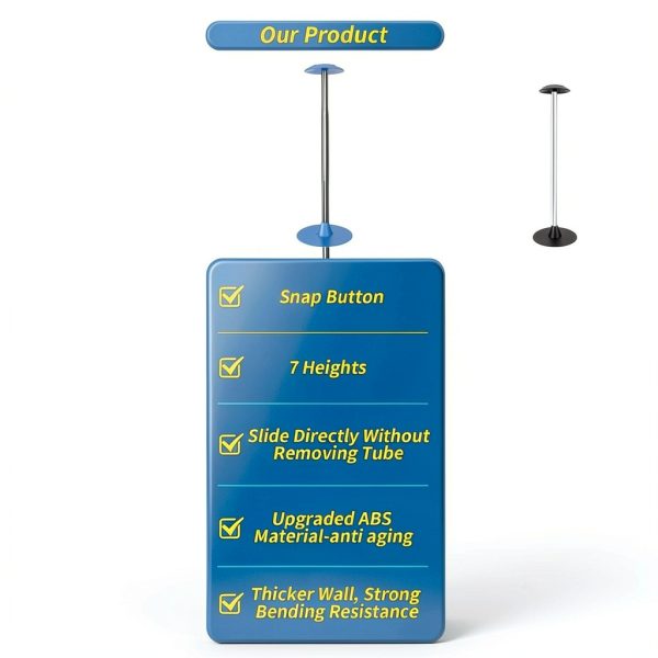 Nukugula Boat Cover Pole Adjustable Steel 20-50in-6