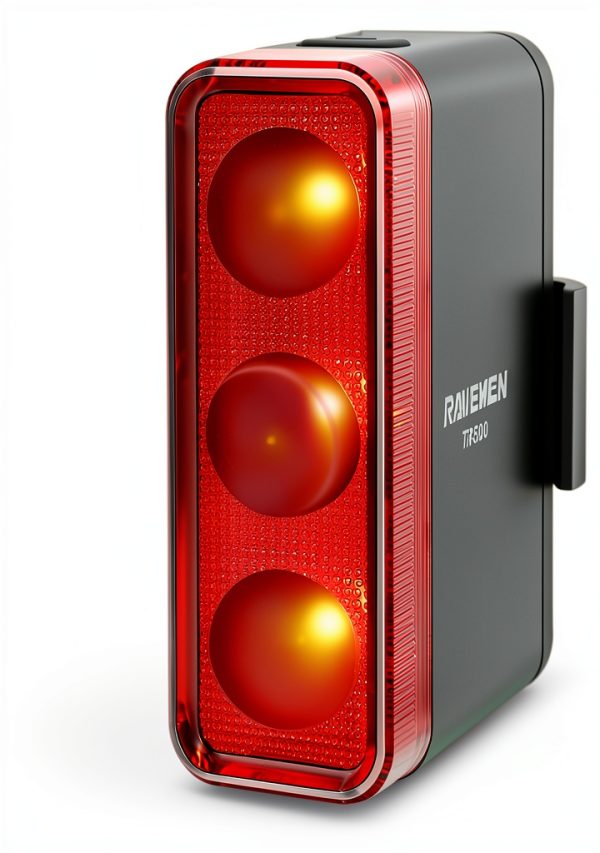 Ravemen Bike Taillight Black USB C Rechargeable-0