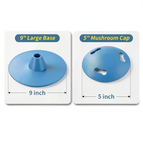 Nukugula Boat Cover Pole Adjustable Steel 20-50in-3