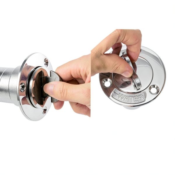 Boltigen Stainless Steel Boat Deck Filler Fuel Access-4