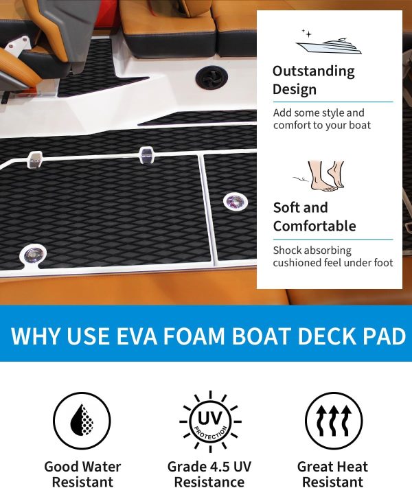 EVA Foam Boat Deck Pad OCEANBROAD Waterproof-3