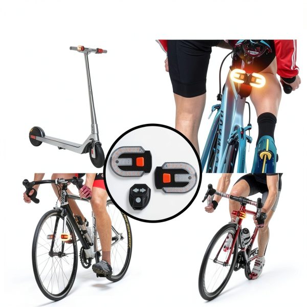 UPXSXT Bike Tail Light Yellow Plastic USB-5