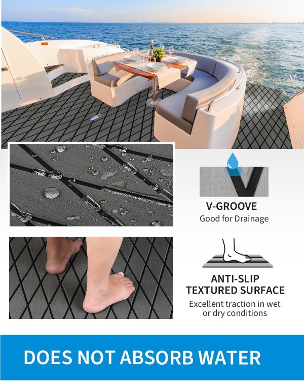 OCEANBROAD EVA Foam Boat Deck Pad 6mm UV Resistant-4