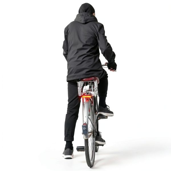 wsdcam Bike Tail Light Black Polycarbonate 5in1 Smart Remote-3
