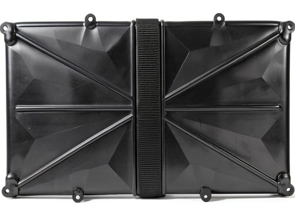 T-H Marine Narrow Battery Tray Universal Fit Black Plastic-1