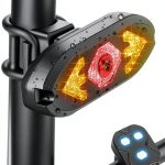 Bike Tail Light EBUYFIRE Silicone Waterproof Remote-0