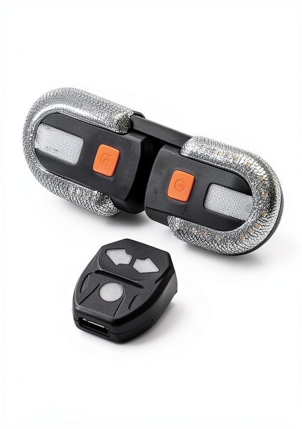 JIMYAO Bicycle Turn Signal Light Black ABS-6