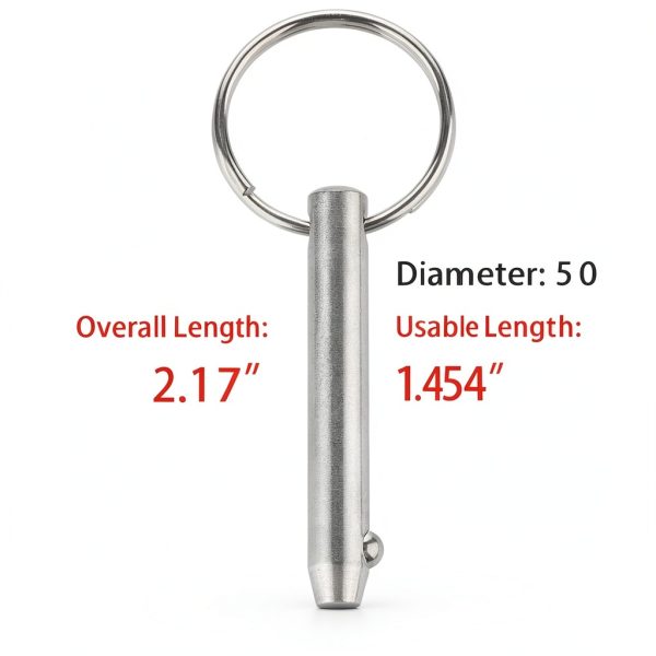 VTurboWay 8mm Quick Release Pin for Boat Deck Hardware-2