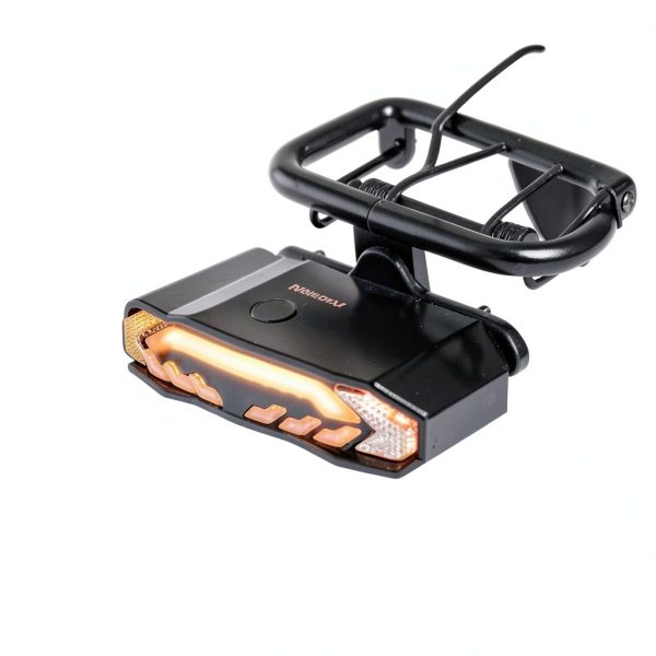 wsdcam Bike Tail Light Black Polycarbonate 5in1 Smart Remote-2