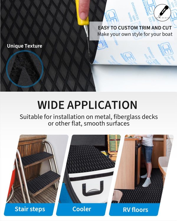 EVA Foam Boat Deck Pad OCEANBROAD Waterproof-4