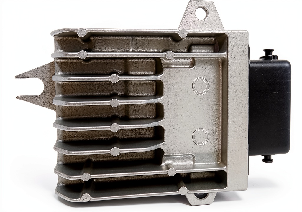 Installing Generic Control Module for Automotive Replacement on a wooden garage bench
