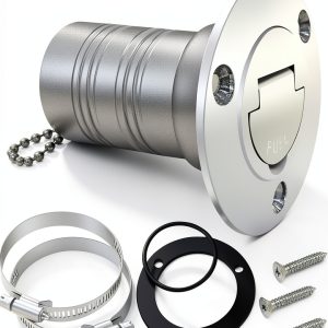 Boltigen Stainless Steel Boat Deck Filler Fuel Access-0