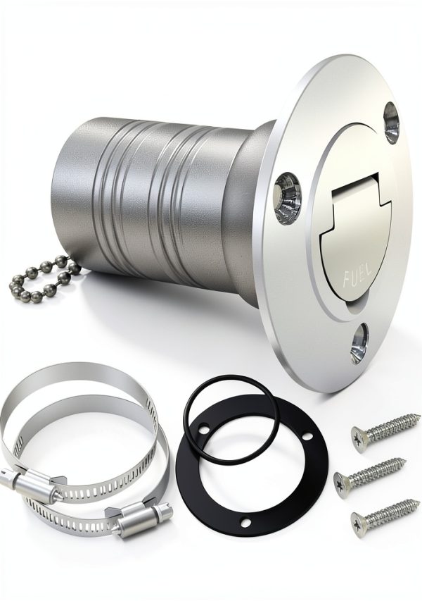 Boltigen Stainless Steel Boat Deck Filler Fuel Access-0
