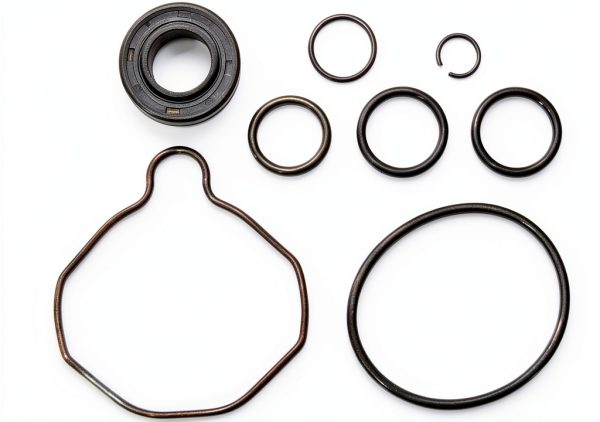 KOTEK Power Steering Rebuild Kit SK-8477 Aluminum-0