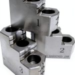 6inch Lathe Hard Jaws Set IntXanth - Premium Serrated Steel Chuck Jaws-0