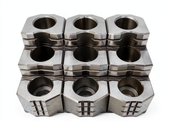 6inch Lathe Hard Jaws Set IntXanth - Premium Serrated Steel Chuck Jaws-5