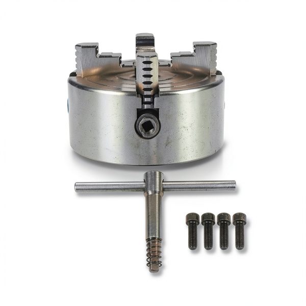 4-Jaw 5 Inch K72-125 Lathe Chuck Lathe Chuck Independent Reversible Jaw for Industrial Equipment-1