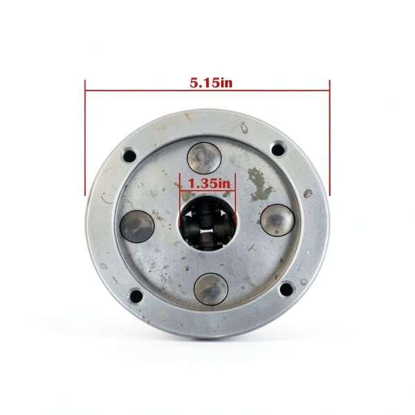 4-Jaw 5 Inch K72-125 Lathe Chuck Lathe Chuck Independent Reversible Jaw for Industrial Equipment-2
