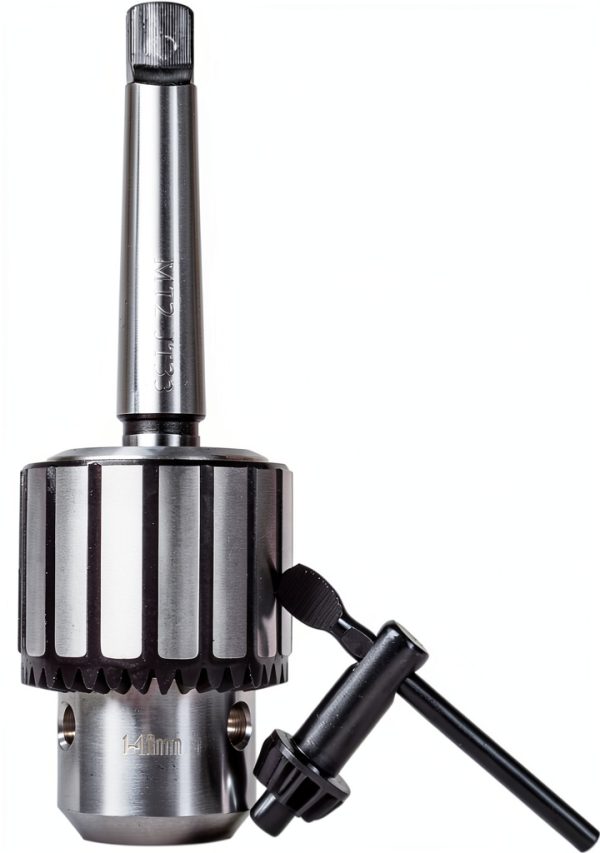 Ladulesby 5/8" MT2-JT33 Drill Chuck Adapter for Lathe – 40Cr Steel-0