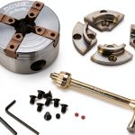 NOVA 48286 G3 Lite Wood Lathe Chuck with JS50N Jaw 3.38in Copper-0