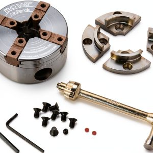 NOVA 48286 G3 Lite Wood Lathe Chuck with JS50N Jaw 3.38in Copper-0