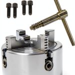 4-Jaw 5 Inch K72-125 Lathe Chuck Lathe Chuck Independent Reversible Jaw for Industrial Equipment-0