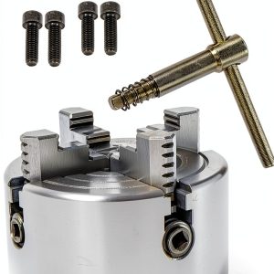 4-Jaw 5 Inch K72-125 Lathe Chuck Lathe Chuck Independent Reversible Jaw for Industrial Equipment-0