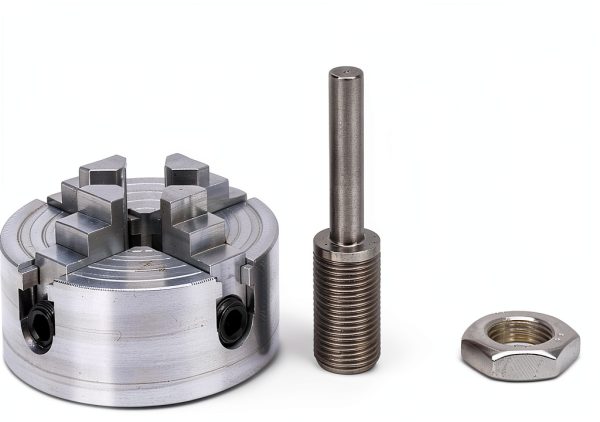Mini 4 Jaw Lathe Chuck Set FLEXMAN Alloy Steel Self Centering 2 Inch-0