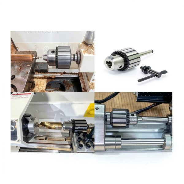 Ladulesby 5/8" MT2-JT33 Drill Chuck Adapter for Lathe – 40Cr Steel-8