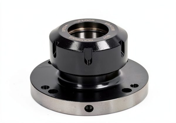 Collet Chuck ER40 Collet Lathe Chuck Carbon Steel Compact Replacement 100mm Diameter for CNC Milling Machine-7