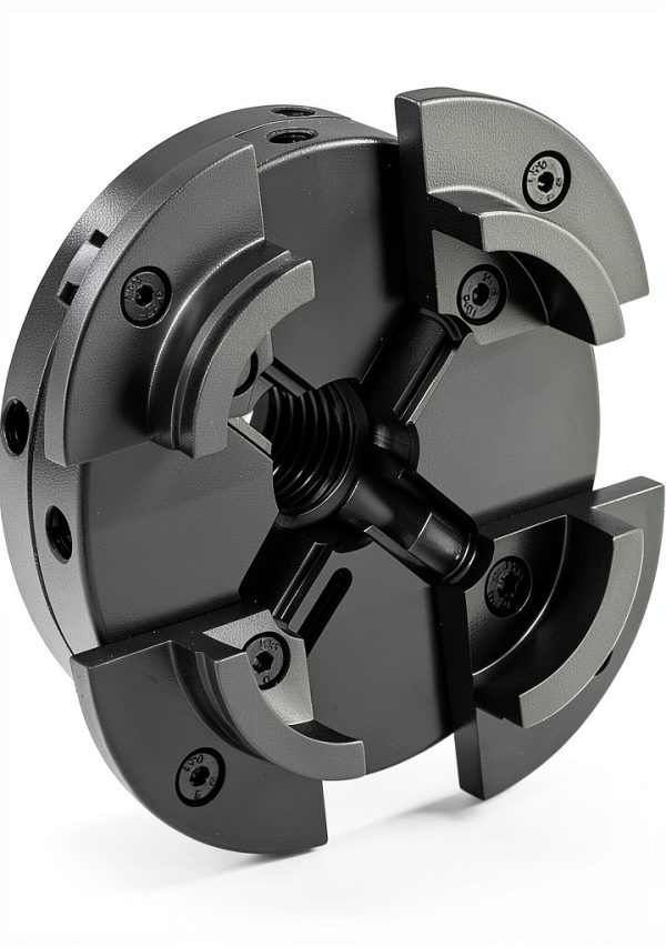 4 Inch Wood Lathe Chuck Set MECHINHUB Self Centering 4-Jaw 1"x8TPI-7