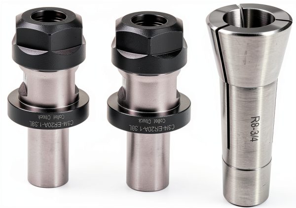 M12 R8 ER20 Chuck Kit by Smowfes 3/4 ER20 1.38 TTS Tool Holder Set-0