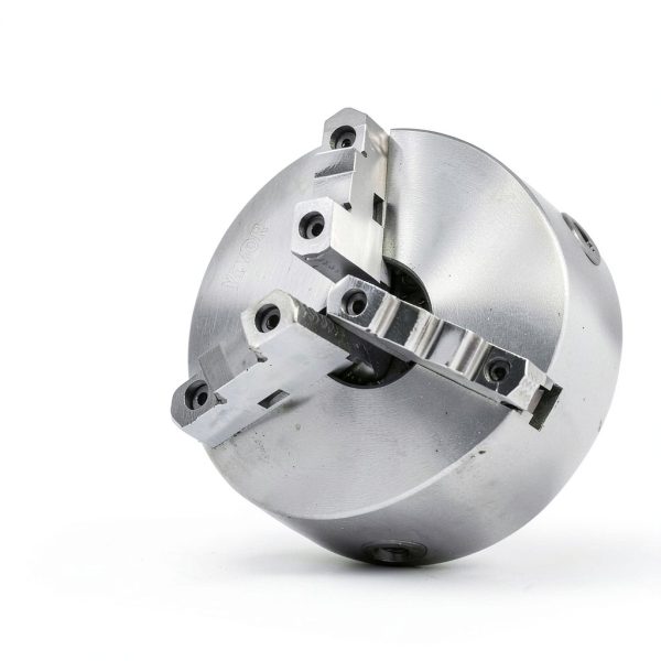 VEVOR 3-Jaw Lathe Chuck 10in Self-Centering HT300 Steel Hex Wrench-1