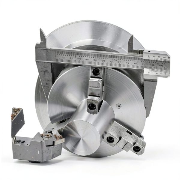 VEVOR 3-Jaw Lathe Chuck 10in Self-Centering HT300 Steel Hex Wrench-7