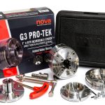 NOVA 48293 Premier Pro-TEK G3 Chuck Bundle with 2" Jaw Set & Case-0